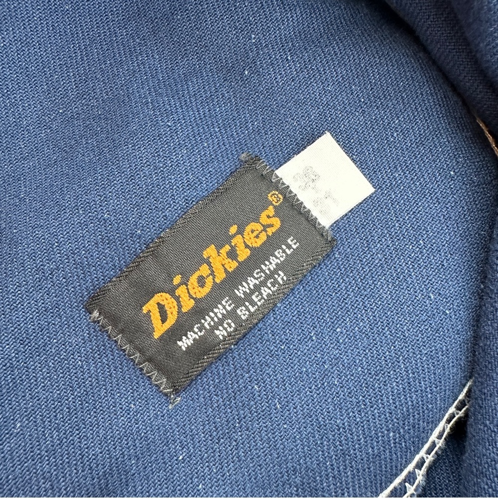 RARE VINTAGE 1970s DICKIES Carpenter Pant Dark Blue - Picture 13 of 13